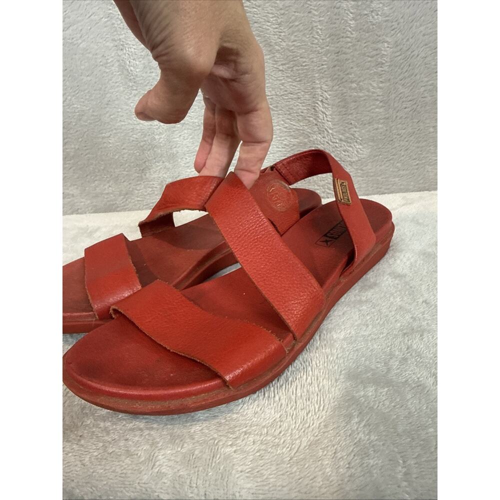 Pikolinos EU 38 M 7.5 8 Women's Leather Strappy Sport Sandal Slingback Comfort
